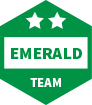 Emerald Team Badge