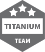 Titanium Team Badge