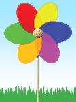 Click here for more information about *Garden of Hope Pinwheel (nm) - $15