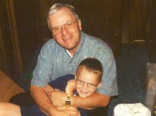Sam and his grandpa, John